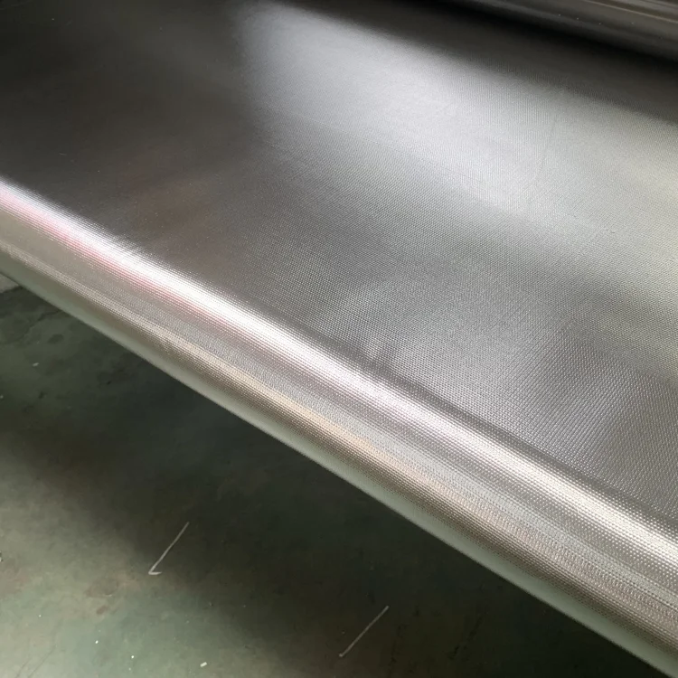 Reflective Radiant Barrier and vapor Barrier Aluminum Foil Woven Fabric for Roof Insulation