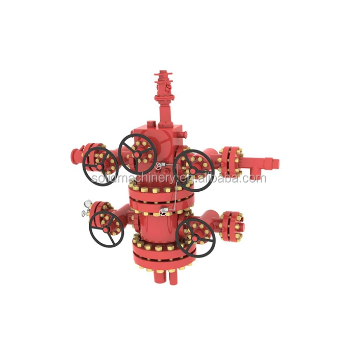 Oil production wellhead equipment Christmas Tree
