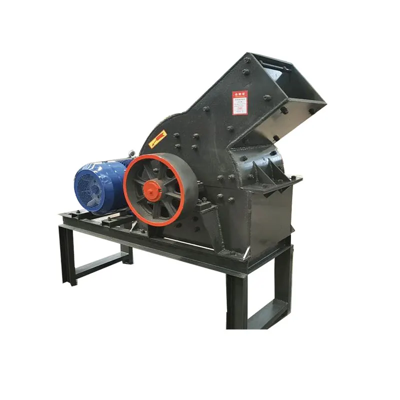 Factory direct sales with conveyor belt vertical hammer sand making machine brick concrete glass sand making machine