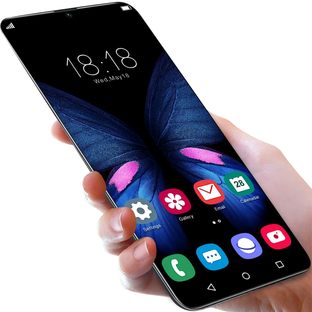 Смартфон Note20 U1tra, 12 + 512 ГБ, 6,5 дюйма, Android 10,0