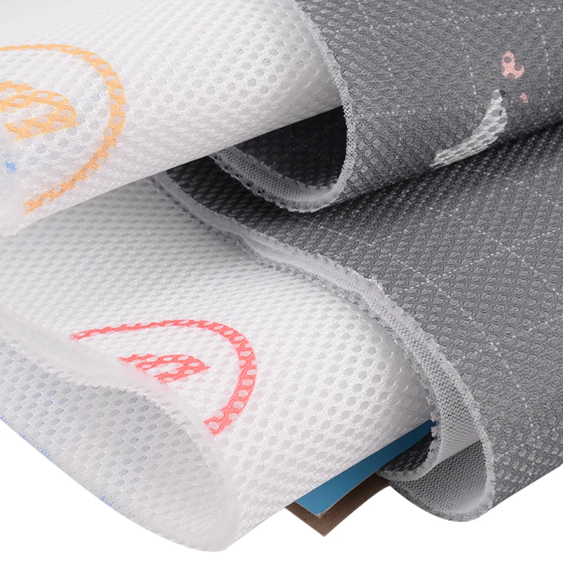 Soft Polyester Sandwich Mesh Washable 3d Spacer Mesh Fabric 3D Air Mesh Fabric For Office Chair Car Seat Shoes