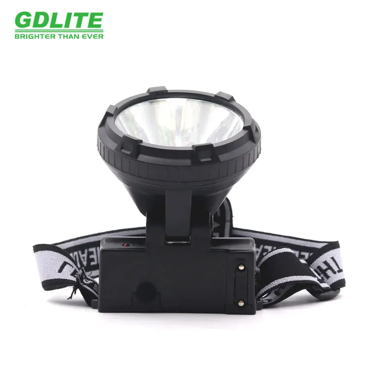 Flashlight Headlamp for Miner solar Powered Led Waterproof Case Max  White Light Body Lamp Fishing  gdlite