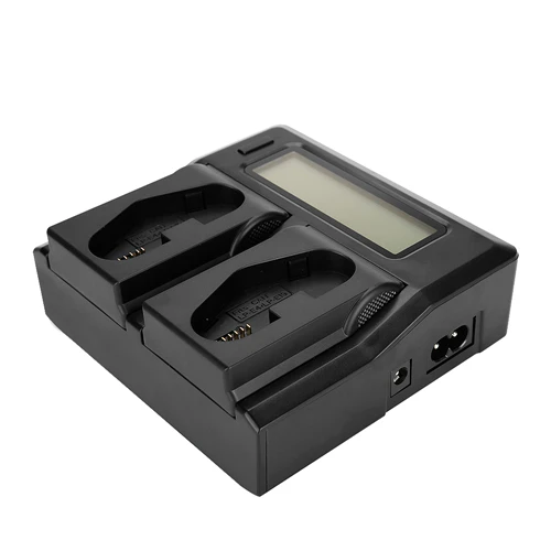 KingMa LP-E19 Dual Channel LCD Battery Charger for Canon EOS 1Dx Mark II,1Dx,1Ds Mark III,1D Mark IV