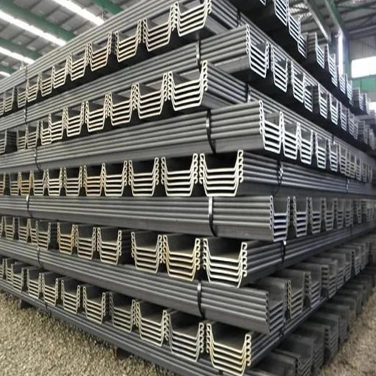 Steel Sheet Pile U/Z Hot And Cold Rolled Steel Sheet Pile