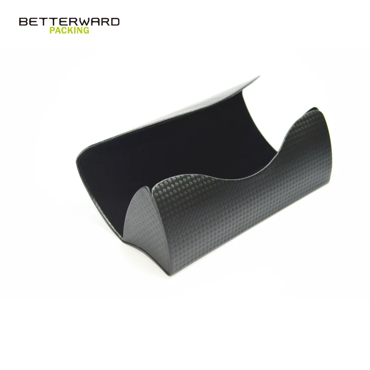 PU leather hard sunglasses case Eyewear Custom Logo Glasses case packaging