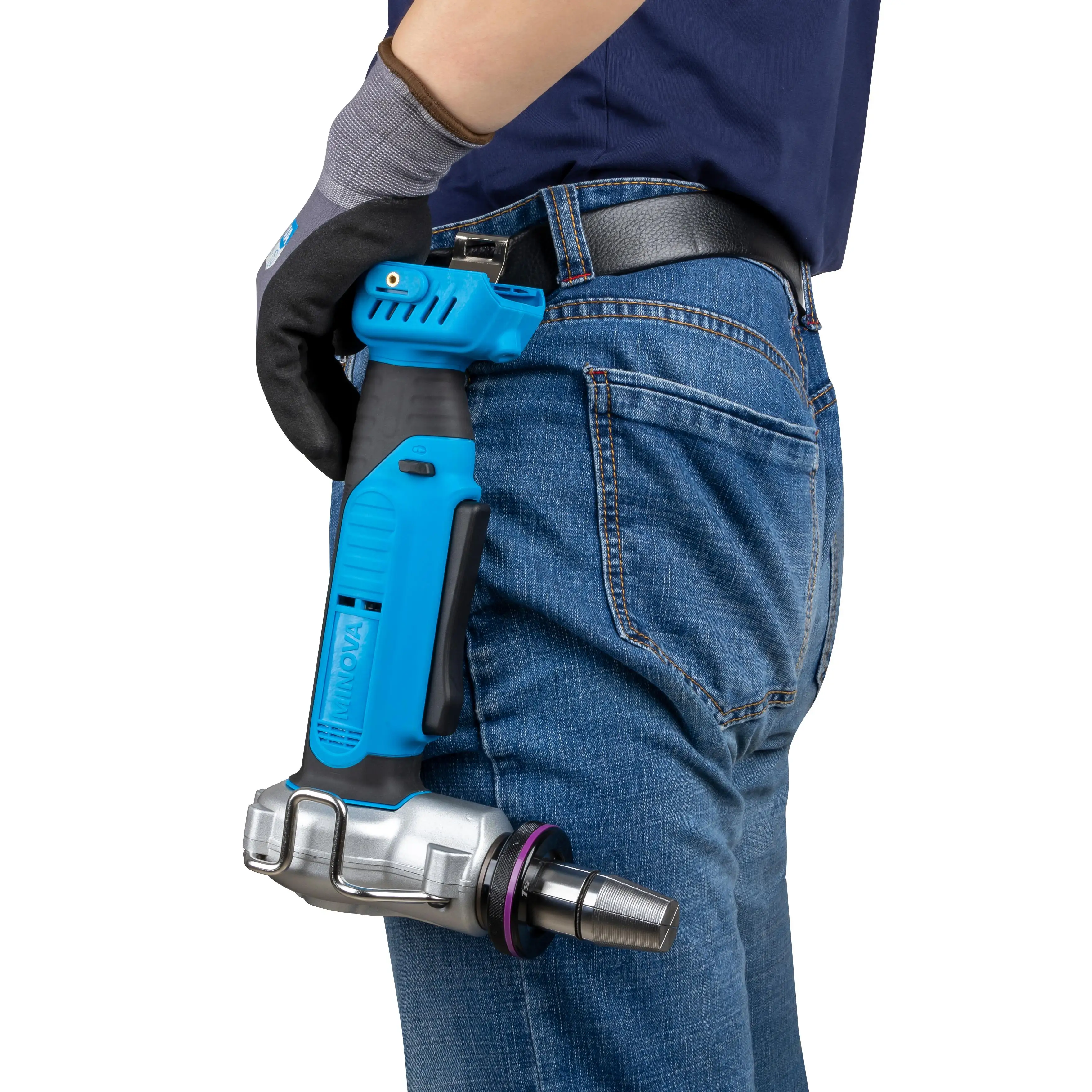 MINOVA Professional Brushless Cordless Pex Expansion Tool For Expanding 16mm-40mm Pex Pipe