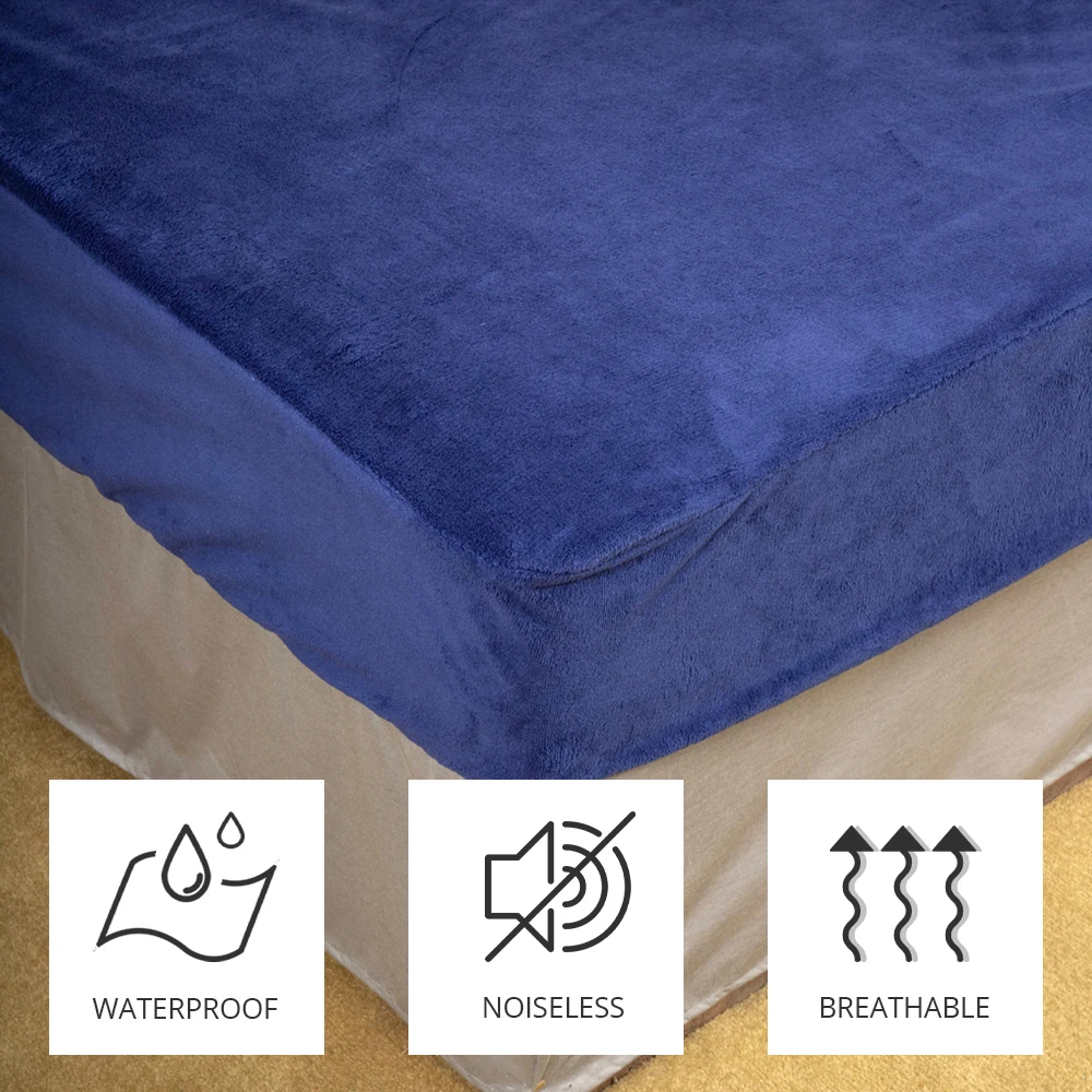 Прямая продажа с завода защитный матрас водонепроницаемый махровый из бамбукового