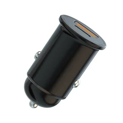 2 Port Metal Car Charger Adapter Fast Charging Qc3.0 Pd Dual Usb Type C Android 30w For Iphone For Samsung Cargadores