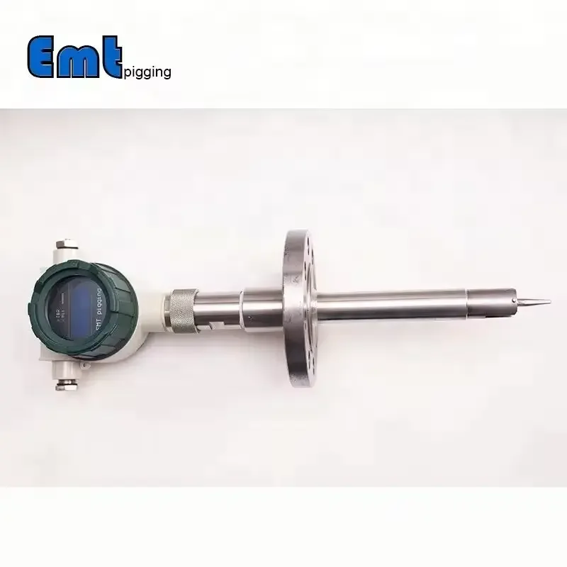 EMT Manufacturing Anti-explosion Digital Flange Connection Pig Passage Indicator Detector For High Pressure Pipeline