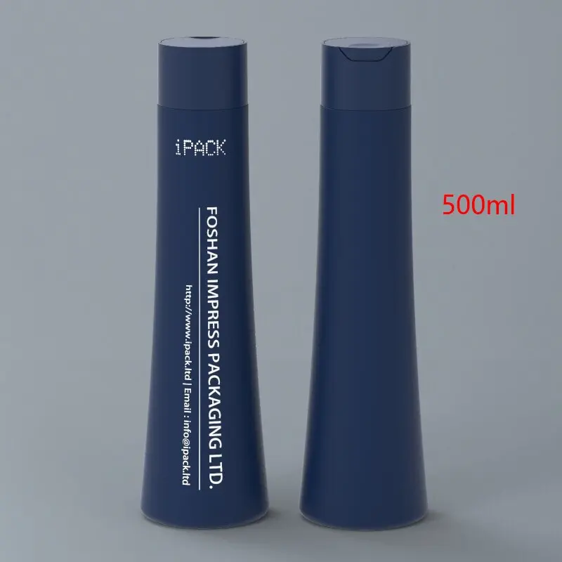 china factory wholesale price shampoo pet bottle 500 ml empty luxury shampoo bottles