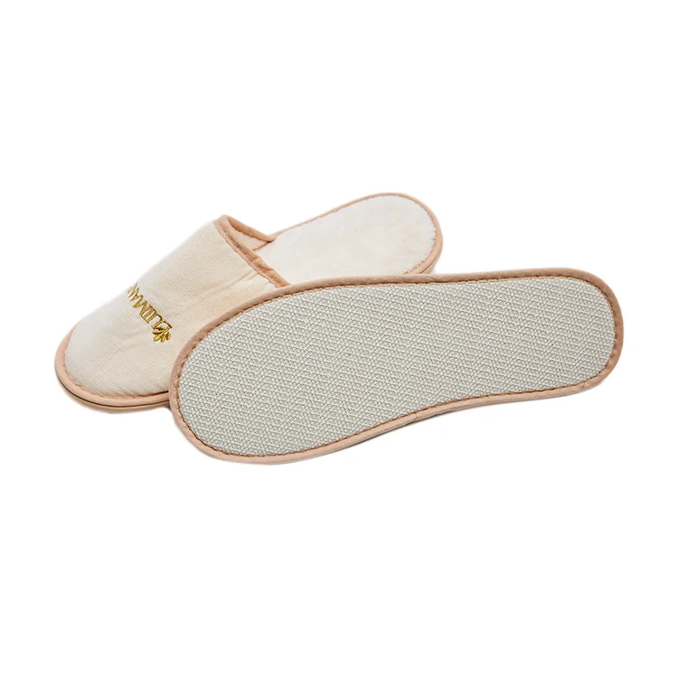 Hotel slippers for hotels disposable spa hotel slippers with logo