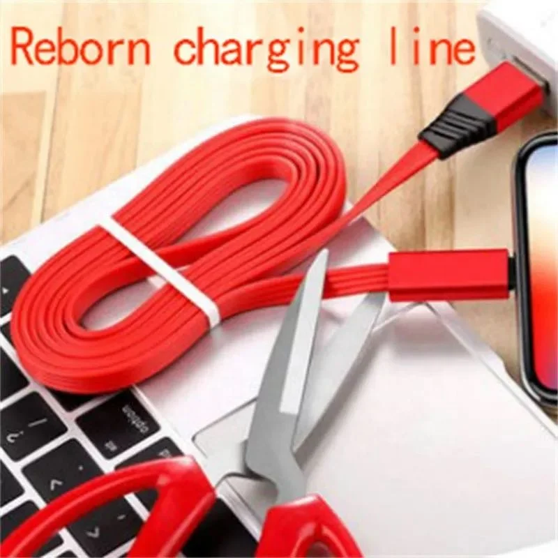 1.5m Magic Charging Cable Can Be Cut And optic fibre cable Quick Charging Data Cable Charger For Android Iphone Type C