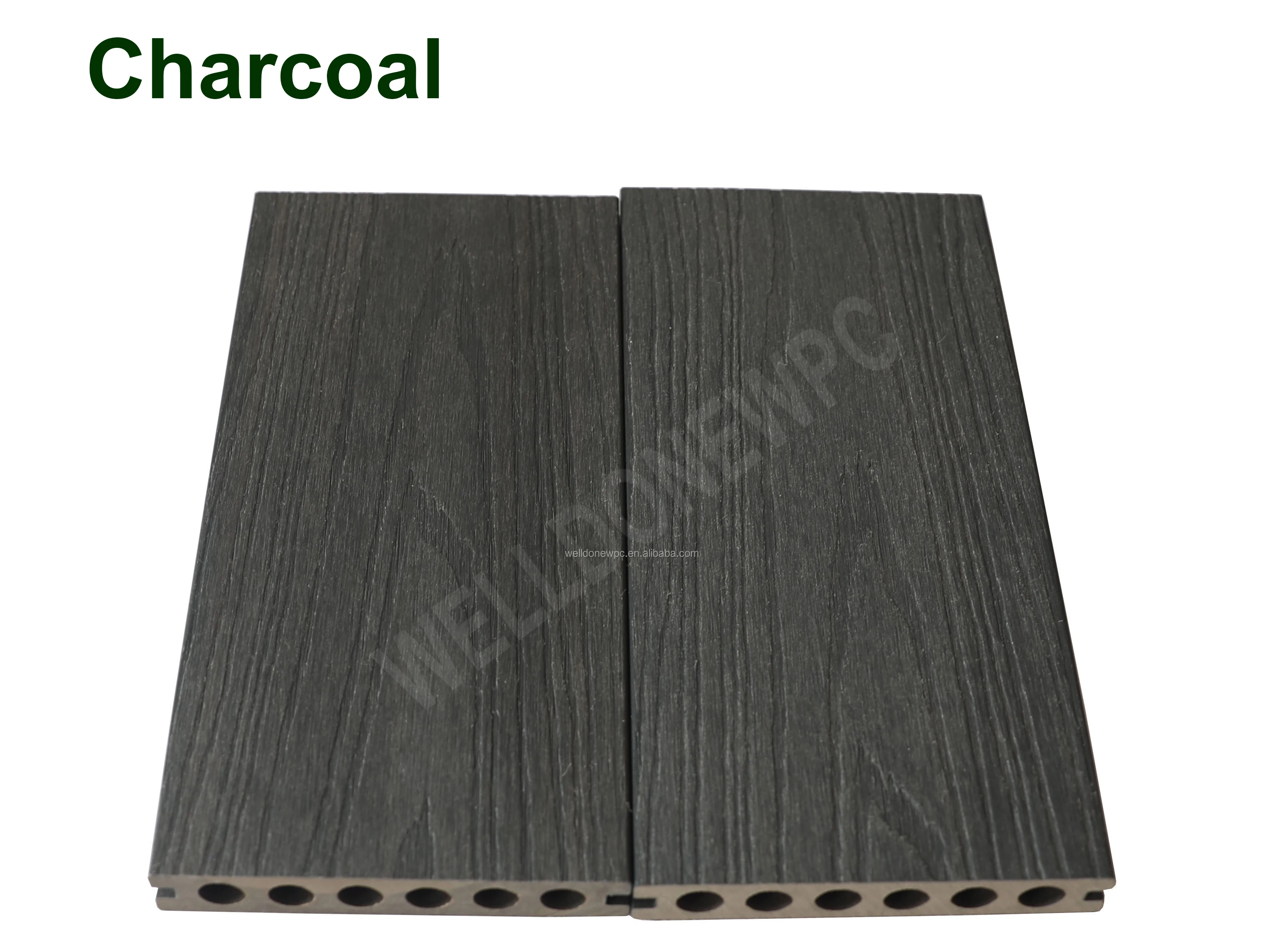 Anti-slip Wpc Floor For Swimming Poor Weather Resistant Wpc Decking For Outdoor Landscape anti Uv Floor For Wall Cladding Exterior Decor Board   