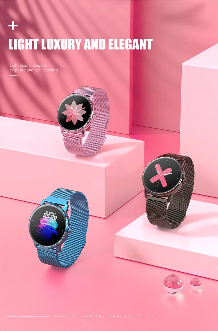 
Hot New Products Magnetic Suction Charging Exercise Time Online Watch Turn Over Your Wrist 