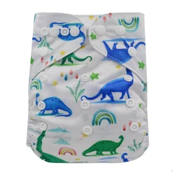 New Style Reusable Training Pants Washable Cloth Diapers Waterproof Pants With Leak-Proof Side