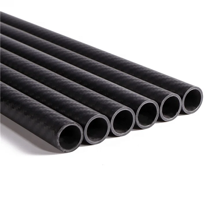 
3K Carbon Fibre Tube/Pipe 30Mm 45Mm 50Mm 65Mm 77Mm 96Mm Carbon Hollow Rod  (62406624107)
