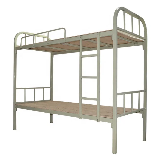 Adult Capsule Bunk Bed for Hostels Steel Metal School Student Dorm Bunk Bed Cheap Strong Army Military Dormitory Loft Bed Frame