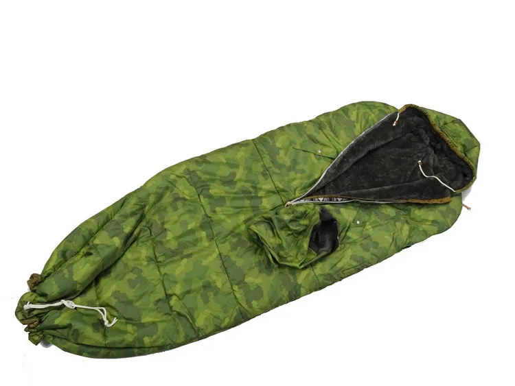 2020 новый дизайн, высококачественный Камуфляжный флисовый спальный мешок для активного отдыха