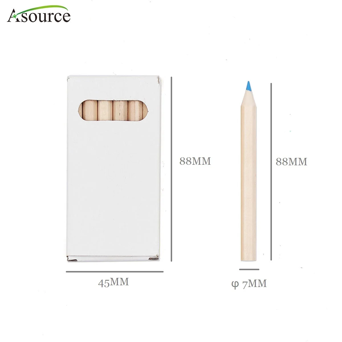 Natural Colouring Pencils For Kids Mini Color Pencil Set