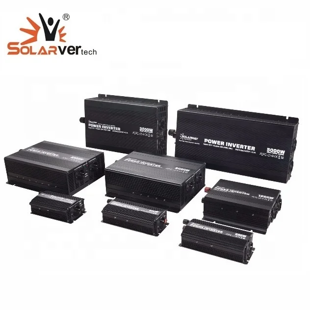 dc/ac off grid 1000W Modified Sine Wave Solar power Inverter converter DC 12V 24V 48V to AC 110V 220V for solar energy system