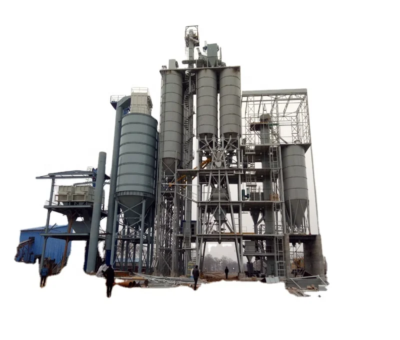 PLC Control 10-30 T/H Industrial Material Full Automatic Dry Mortar Wall Putty/Tile Glue/Skim Coat Production Line