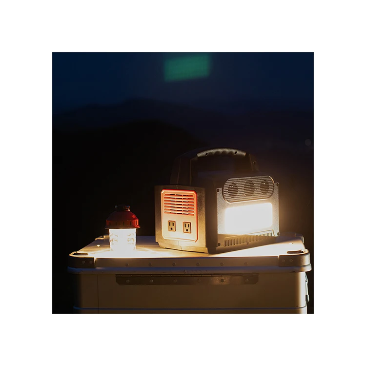 Popular Portable Li-Polymer Battery Power Station Generator Double 12V/10A AC Ports 1100w