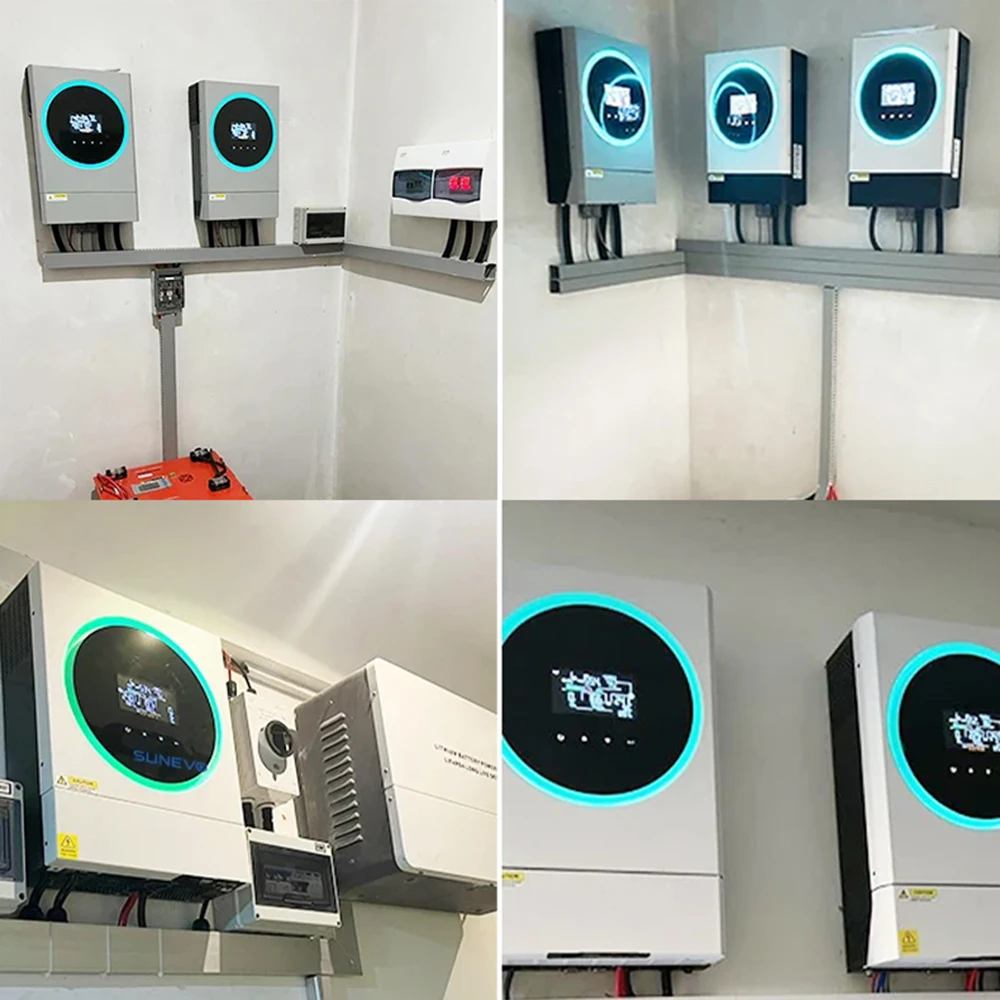 Lovsun high frequency 12v 24v 48v off grid mppt soler inverter 220v solar home system 3.6kw 4kw 5kw 6kw 7kw solar inverter