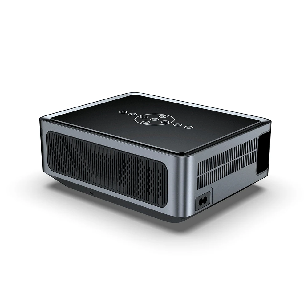 2023 Smart TV Box FHD LCD home theater cinema movie video player cheap led android  9.0 1920x1080 projector for classroom