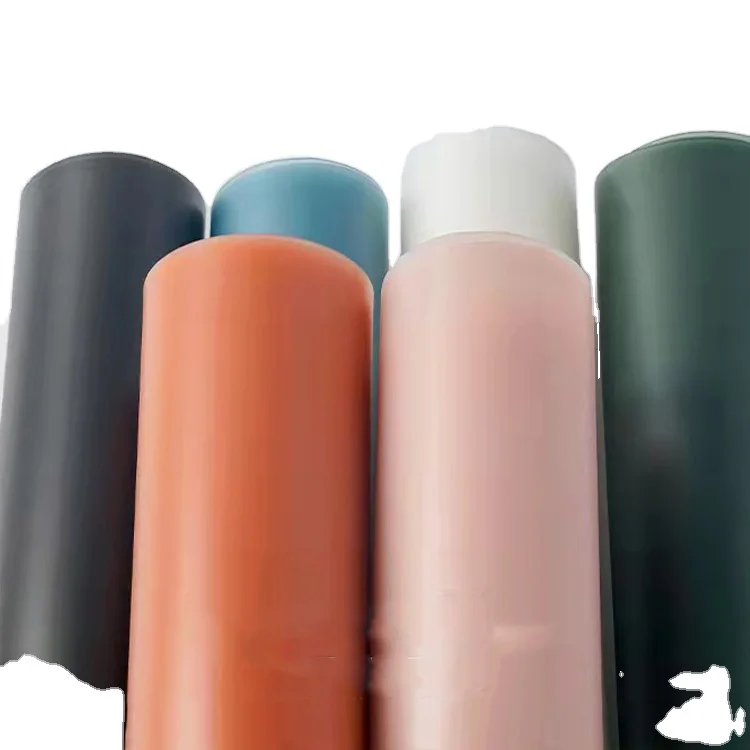Waterproof and wear-resistant black white pink green blue matte PVC tablecloth
