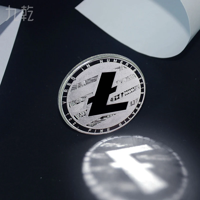  Manufacturer Crypto Silver Coin 999 Fine 1 Ounce Oz Btc Ltc Eth Custom Metal Free Design Oem Odm Welcomed