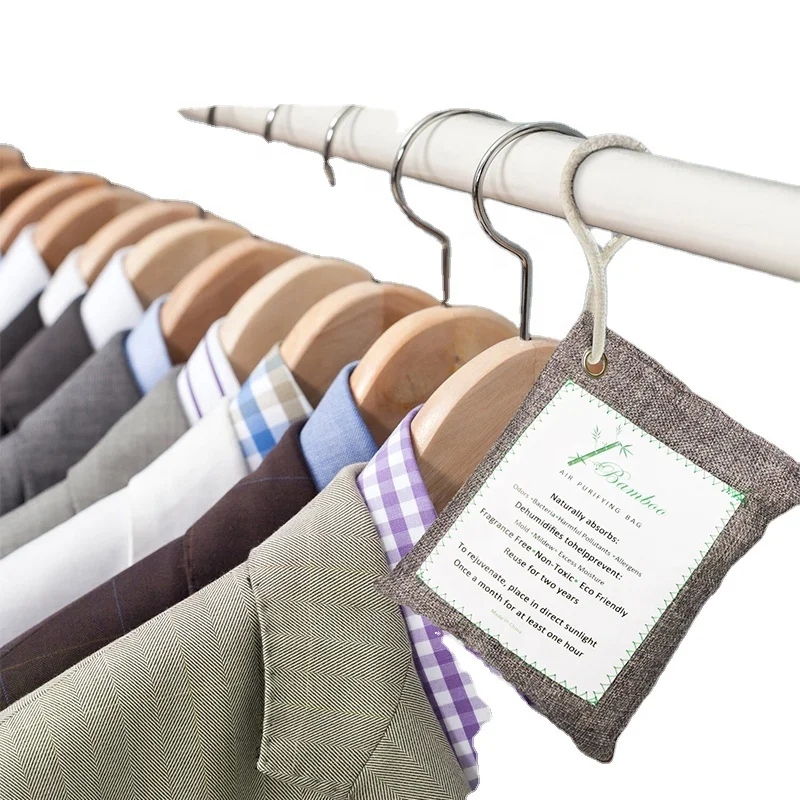 Odor absorber bamboo charcoal air freshener bag charcoal bags odor absorber bamboo charcoal bag for shoes