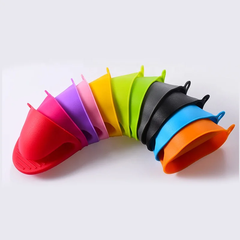 Premium Oven Mitts Silicone Heat Insulation Silicone Oven Gloves Cooking Mitts Pinch Grips