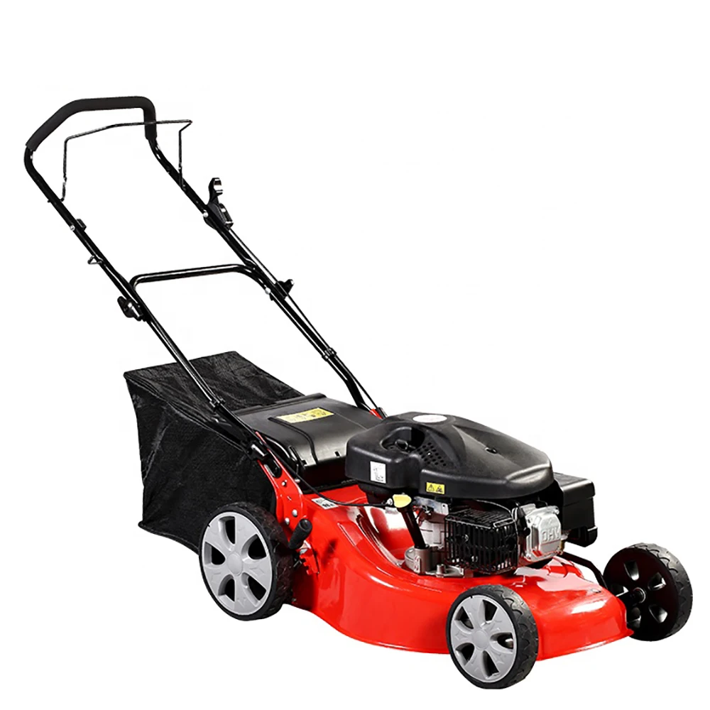 Walking gasoline lawn mower 16 inch self propelled self propelled