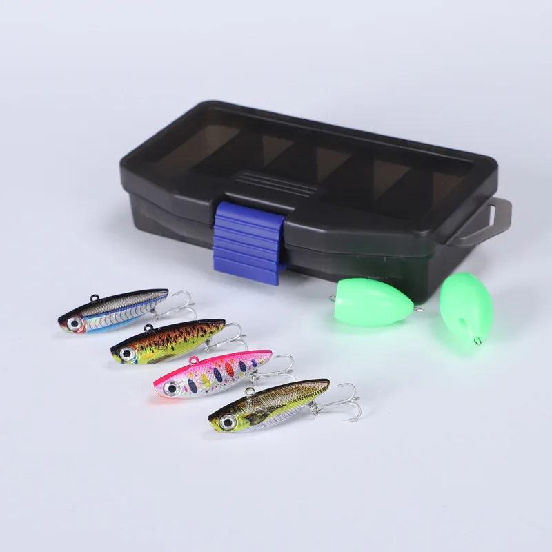 LINXI 4g/4cm VIB Fishing Lure Trout With 10# Treble Hook Laser Coating For Freshwater Crank Artificial Hard Bait