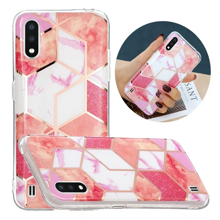 Plating Marble Soft TPU IMD Case For Huawei P40 Lite Y5 Y6 Y7 2019 P20 Lite P30 Pro Phone Cases Skin Cover Back Coque