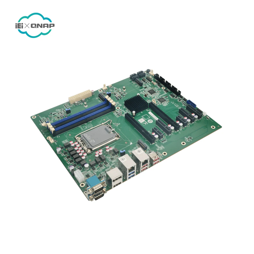 IEI IMBA-R680 ATX industrial motherboard  LGA1700 Intel 12th/13th Gene Dual-channel DDR5 Support 2 x M.2 M key for NVMe storage