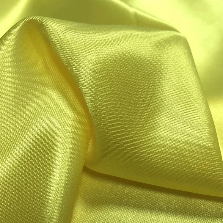 Chinese factory price wholesale high quality elastic acetate fabric satin stretch dyed fabric dress fabric 95gsm