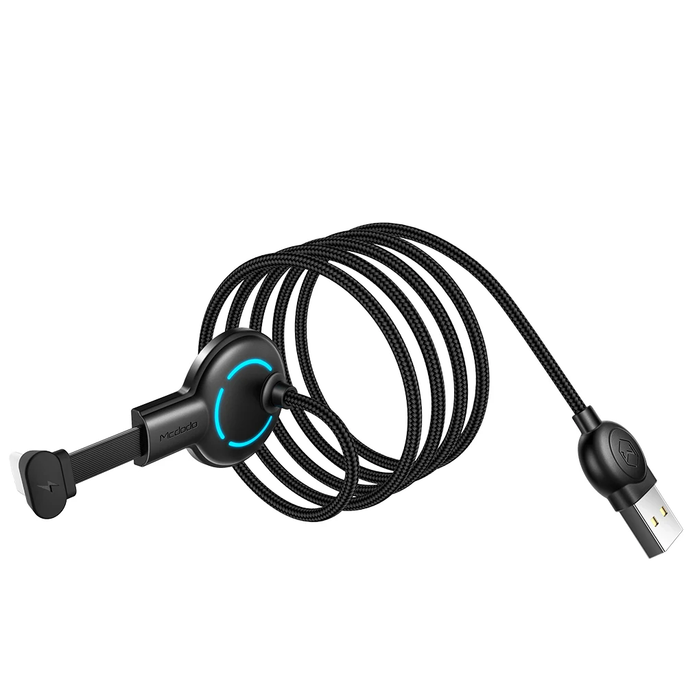 
Elbow Gaming Cable 7 Colors Led 180 Degree Y Shape Usb Type C Fast Charging Cable QC4.0 3.0 For Xiaomi Oppo Vivo Samsung Nokia 