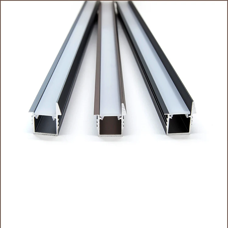 Channel Diffuser Lens Replacement Anodized Aluminum For Strip Alu 2812 Magnetic Neon Flex Silicon Cover Wall Washer Led Profile