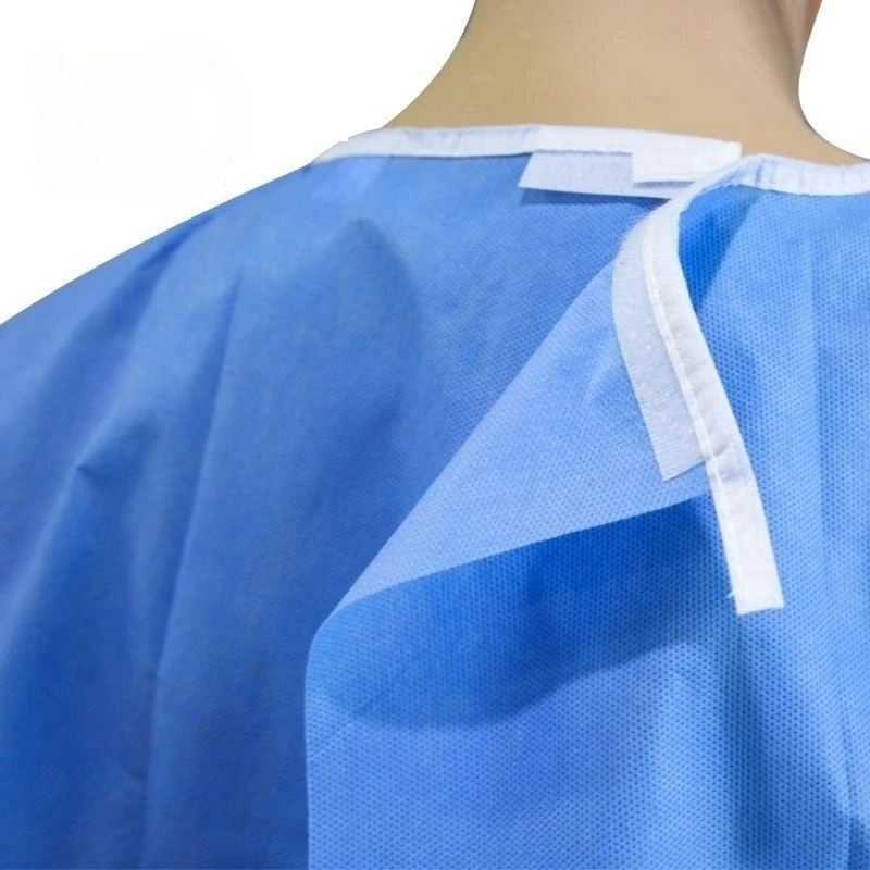 Top Best Selling Products Medical Reinforced Surgical Gown 45g Sms For Hospital With Aami Level 2 Or 3 Certification