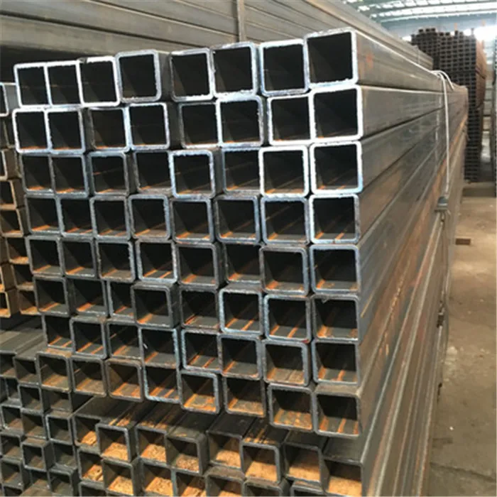 China Black Square Steel Pipe Square Tube Steel Pipe Hollow Black Square Tube Erw Pipe And Tube