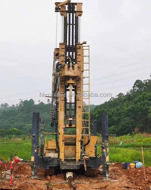 400m Deep Crawler Portable Water Well Drilling Rig Machine Prices For Sale