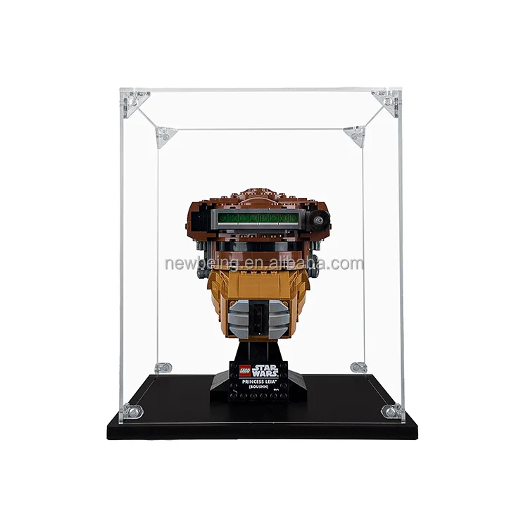 Display Case for LEGO Helmets,acrylic display cases are a unique and beautiful way of displaying your Lego minifigures.
