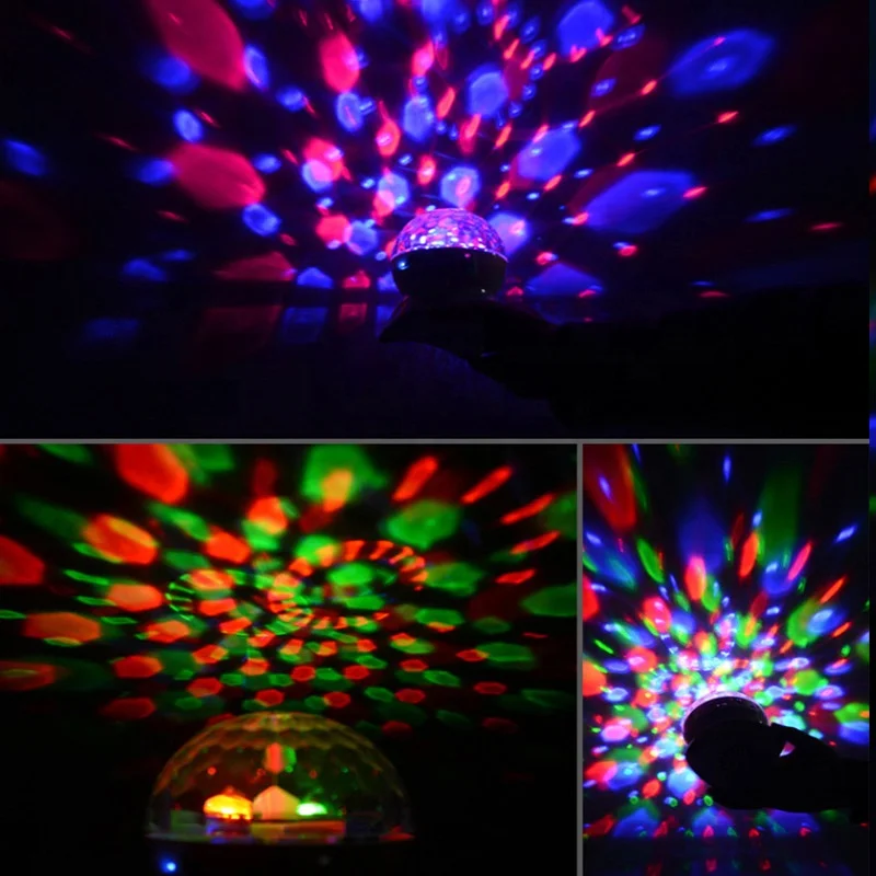 Beautiful RGB Colorful Dance Light Speaker Portable Stage Speakers Wireless Karaoke Speakers With Microphone