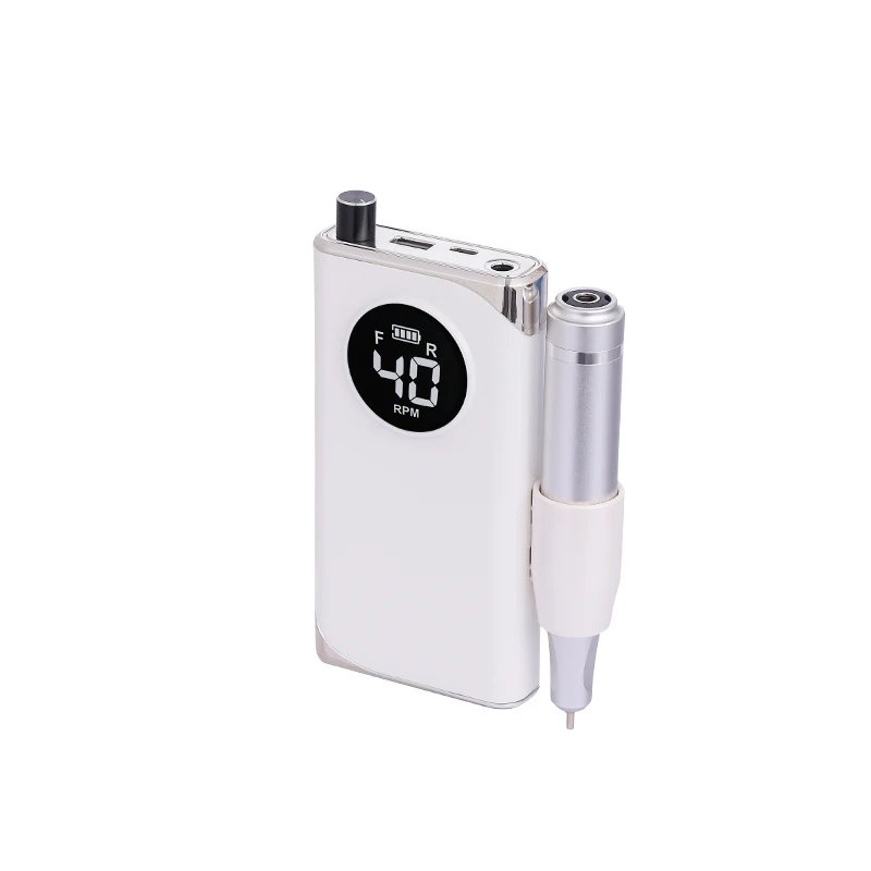 Professional Salon Electric Nail Drill Polish Machine 40000 Rpm Sander Care Set Hand Piece Tool