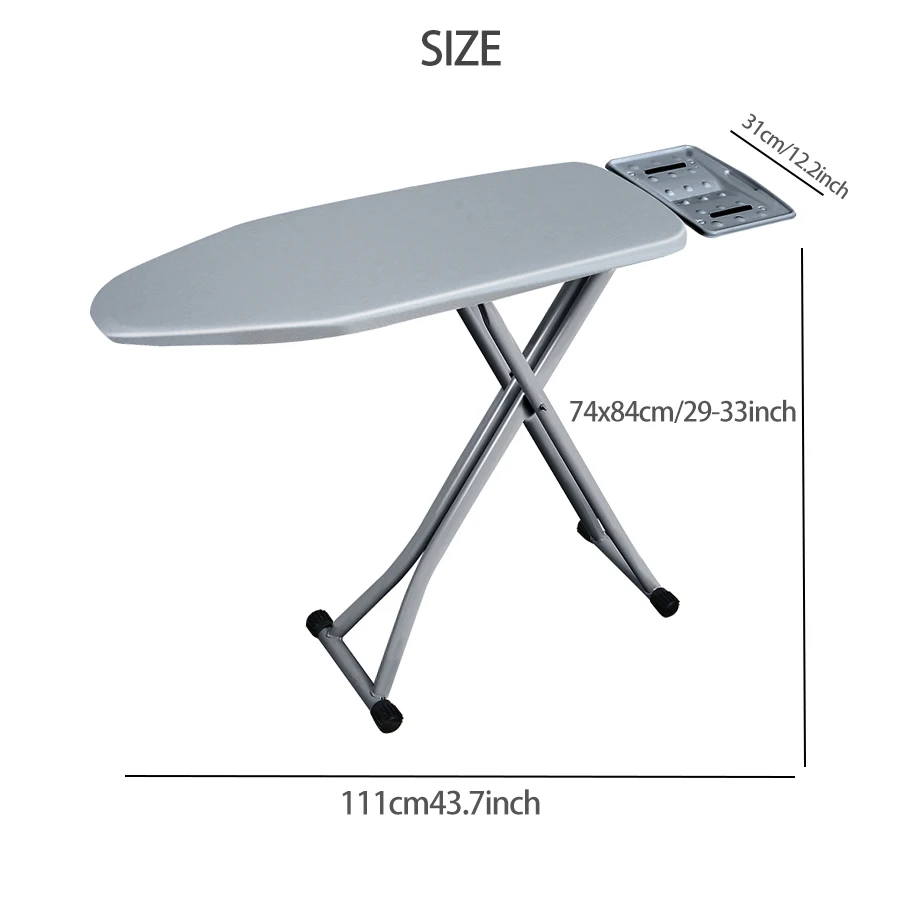 Портативная мини-Складная Настольная гладильная доска с железным держателем