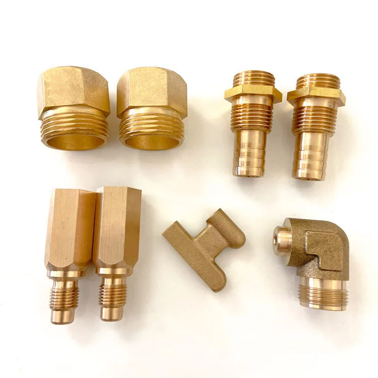 H59 H62 CNC Lathe Processing Brass and Copper Parts