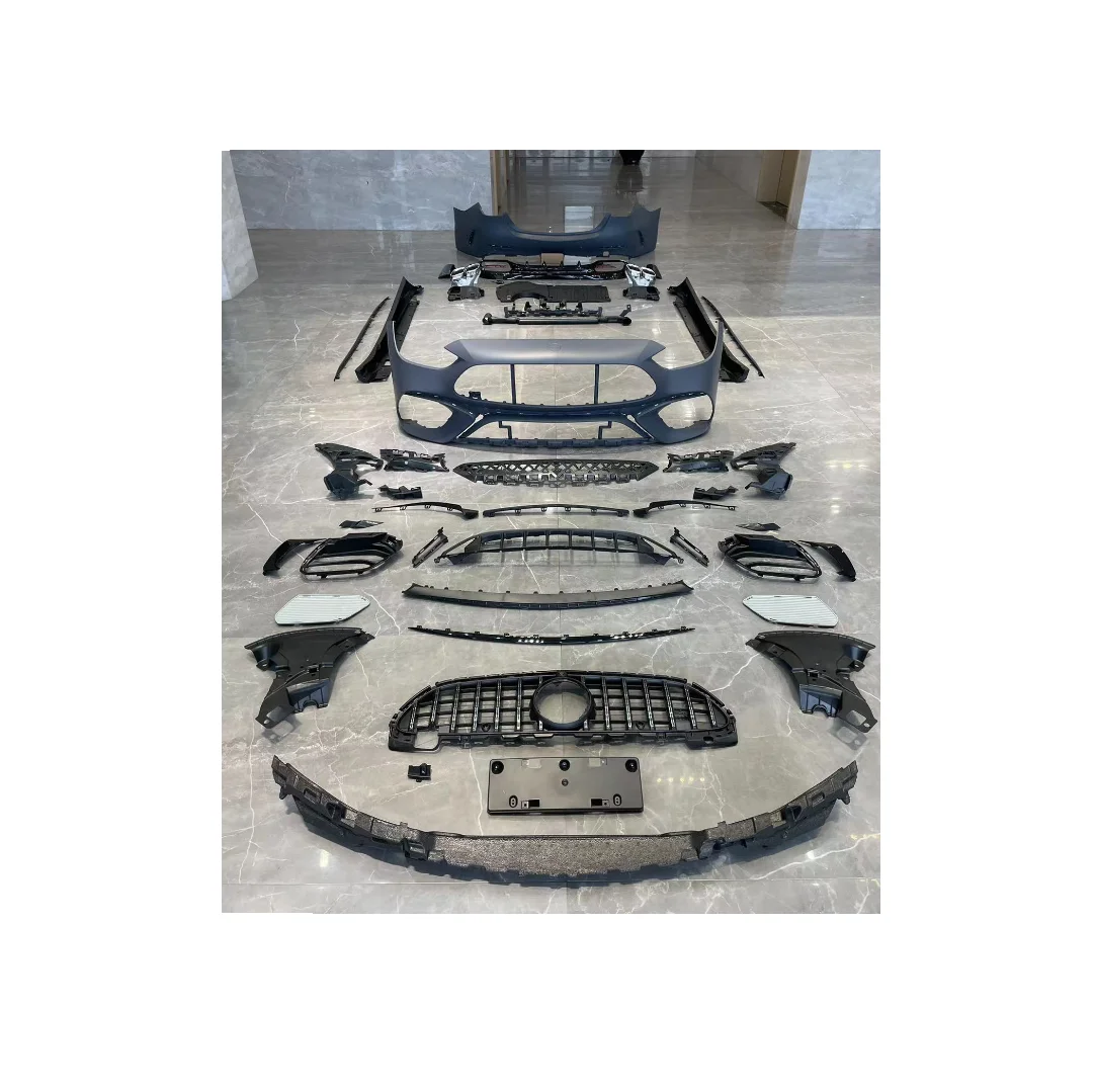 Car Conversion Upgraded Facelift Front Rear Bumper Diffuser Bodykit C63S AMG Look Bodykit FOR Mercedes BENZ W206