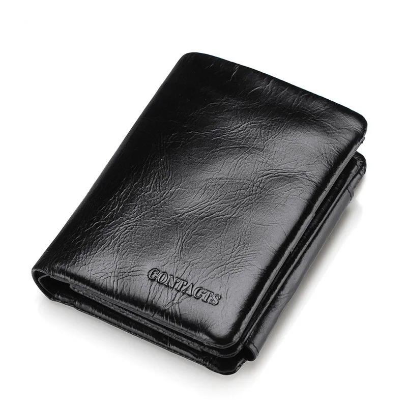 Factory Wholesale New Design Men Wallet Custom High Quality Waterproof Genuine Leather Wallet