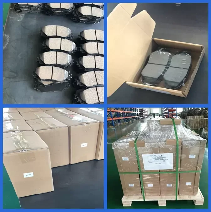 Auto Car Parts Automatic High Quality Ceramic Semi-Metallic Front Disc Brake Pads for Honda